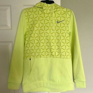 New Nike neon yellow hoodie never worn